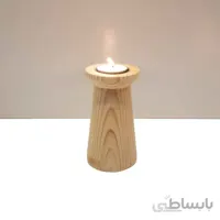 جاشمعی چوبی طرح ایکیا رنگ چوب