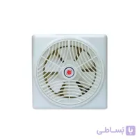 هواکش خانگی دمنده 25 سانت مدل لوکس دریچه دار با کلید 1320 دور ا DAMANDEH lux model 25C4S