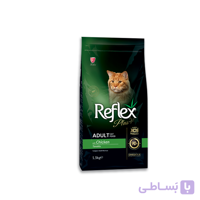 غذای خشک گربه بالغ رفلکس پلاس مدل ادالت با طعم مرغ وزن 1/5 کیلوگرم ا reflex plus adult cat food with chicken 1.5 kg کد 286832