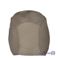 روکش صندلی اکسنت عقب یکسره چرم کرم ا accent