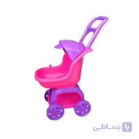 کالسکه اسباب بازی بیبی لند (S-302) سرخابی