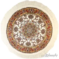 فرش گرد 1000شانه گلشن خطیبی تارا قطر یک