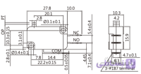 میکروسوییچ بدون اهرم 15 آمپر ZIPPY VMN-15