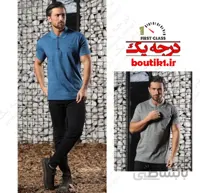 پولوشرت جودون اینجکت ساده دو رنگ