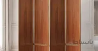 پاراوان طرح کلاسیک رنگ گردو