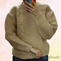 بلوز بافت زنانه مدل گیسو کد 02