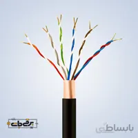 کابل 6 زوج زمینی 0.6 تمام مس برند مازندران