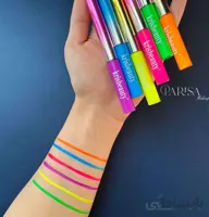 خط چشم‌های رنگی فانتزی