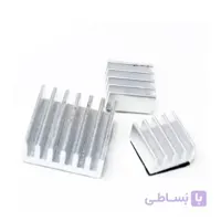 هیت سینک 3 تیکه آلومینیومی رزبری پای ا Heat Sink
