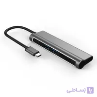 هاب 6 پورت USB-C جی سی پال مدل JCP6217