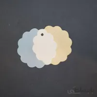 گیفت تگ خام شفاف طرح دالبر (مجموعه ۵۰ عددی)