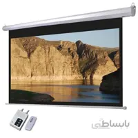 Scope High quality Motorized Projector Screen 300x300 ا پرده نمایش برقی پروژکتور اسکوپ پارچه عالی سایز 300x 300
