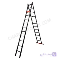 نردبان کشویی آهنی 25 پله