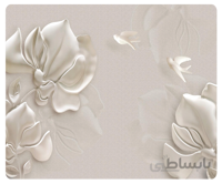 پوستر گل سه بعدی 047