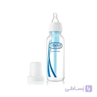 شیشه شیر طلقی +0 ماه دکتر براون Dr Browns ظرفیت 250 میلی لیتر