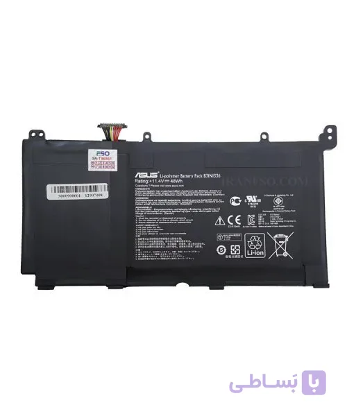 باتری اورجینال لپ تاپ ایسوس Asus S551 K551 B31N1336 ا Asus S551 K551 B31N1336 Original Battery