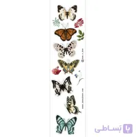 استیکر شفاف پروانه