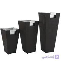 ست 3 عددی گلدان مدل DF450