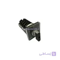 کلید سلکتور (گردان) سه فاز و نول (چهار پل)، دو طرفه ، 25 آمپر ، KAVEH