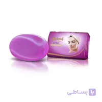 صابون آرایشی و بهداشتی شکوه رنگ بنفش لفاف دار وزن 90 گرم ا Cosmetic purple soap wrapper 90gr