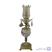 شمعدان اویزدار پایه برنز
