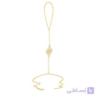 تمیمه طلا زنانه طرح اسلیمی کد LT420