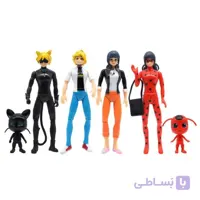 فیگور مدل دختر کفشدوزکی بسته شش عددی