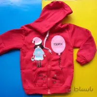 سوییشرت بچگانه دخترانه توکرکی قرمز سایز ۵۰ کد 354