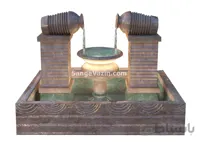 آبنمای دو کوزه ای
