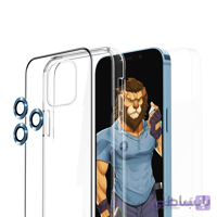 پک قاب و گلس 360 درجه ایفون 12پرو / 12 پرو مکس Protection Pack گرین لاین