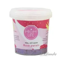 ماسک پودری گلبرگ گل رز هیدروژلی هایلایف High Life Rose Petals Extract Peel Off Mask