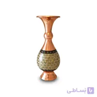 گلدان صراحی مس و خاتم 16 سانتی ا قیمت به شرط خرید تیمی
