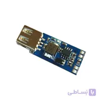 ماژول کاهنده DC به DC دارای ورودی 7V تا 26V و خروجی 3A 5V USB