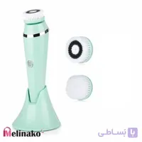 دستگاه فیس براش 4 کاره ضد آب شارژی مدل 2021 Beauty Machine Exfoliating Spa Kit Facial Cleansing Brush With Base