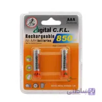 باتری نیمه قلمی Alkalain برند Digital C.F.L با ظرفیت 850mAh