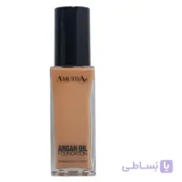 کرم پودر آموتیا مدل روغن آرگان شماره t80 حجم 30 میلی لیتر