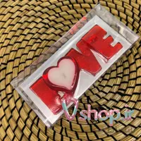 شمع روی اب لاو قرمز