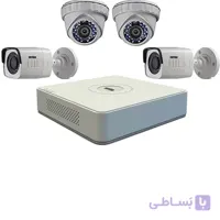 پکیج شماره یک دوربین مداربسته چهار کانال ورتینا
