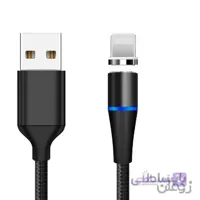 کابل شارژ و کابل تبدیل مغناطیسی 5 آمپری mob01 برای شارژ و انتقال داده با سه کانکتور micro-usb/ type c/لایتنینگ طول 1 متر