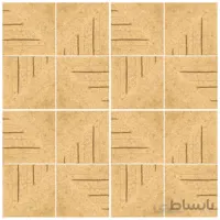 دیوارپوش تندیس و پیکره شهریار مدل امای کد W1010 06 بسته 16 عددی
