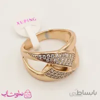 انگشتر زنانه ژوپینگ طرح طلا کد 2582