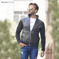 کاپشن چرم مردانه Tiva