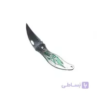 چاقو جیبی حکاکی شده طرح عقاب