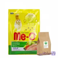 غذای خشک تقویتی گربه مئو طعم مرغ و سبزیجات (Me-o Adult Cat Chicken & Vegetable) وزن (1 کیلویی فله)