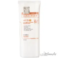 کرم ضد آفتاب SPF50 مای فارما مدل مینرال سان سلوشن حجم 40 میل ا My Pharma Mineral Sun Solution SPF50 Invisible