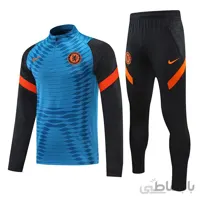 ست نیم زیپ شلوار چلسی Chelsea Training Tracksuit 2021-22