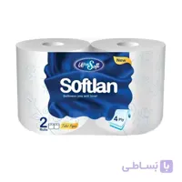 دستمال توالت دو قلو - سافتلن