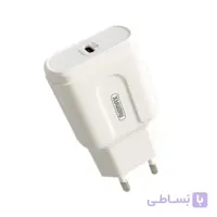 شارژر دیواری ریمکس مدلRP_U77 فست 20وات PD ا REMAX 20W PD Full Cpmpatibility fast charger RP-U77 EU