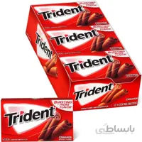 آدامس تریدنت با طعم دارچین باکس ۱۲ عددی – Cinnamon Trident chewing gum