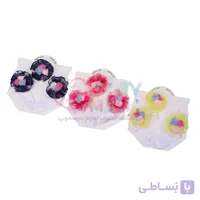 ست هدبند و جوراب ham pa مدل 3گل